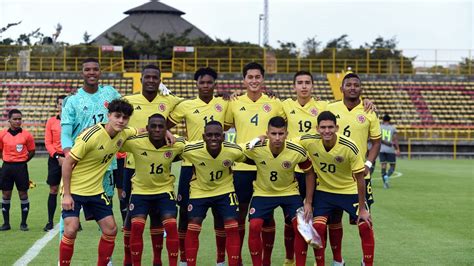 selección colombia sub 20 vs
